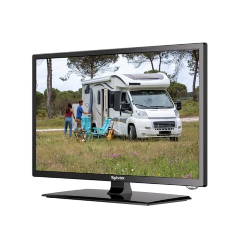 27 Inch Smart TV FHD 1080P LED TV with DVD Player Google Cast Voice Control HiFi Speakers AC/DC Wide Voltage DVB-T2/C/S2 Tuner HDMI USB Ports 12V RV Caravan Motorhome TV - Image 2