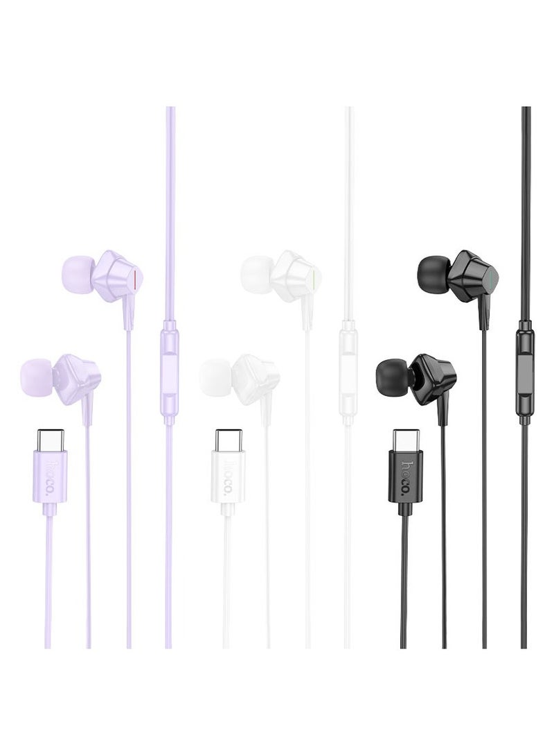 هوكو سماعات أذن رقمية عالمية M113 Landy مع ميكروفون من النوع C - Image 4