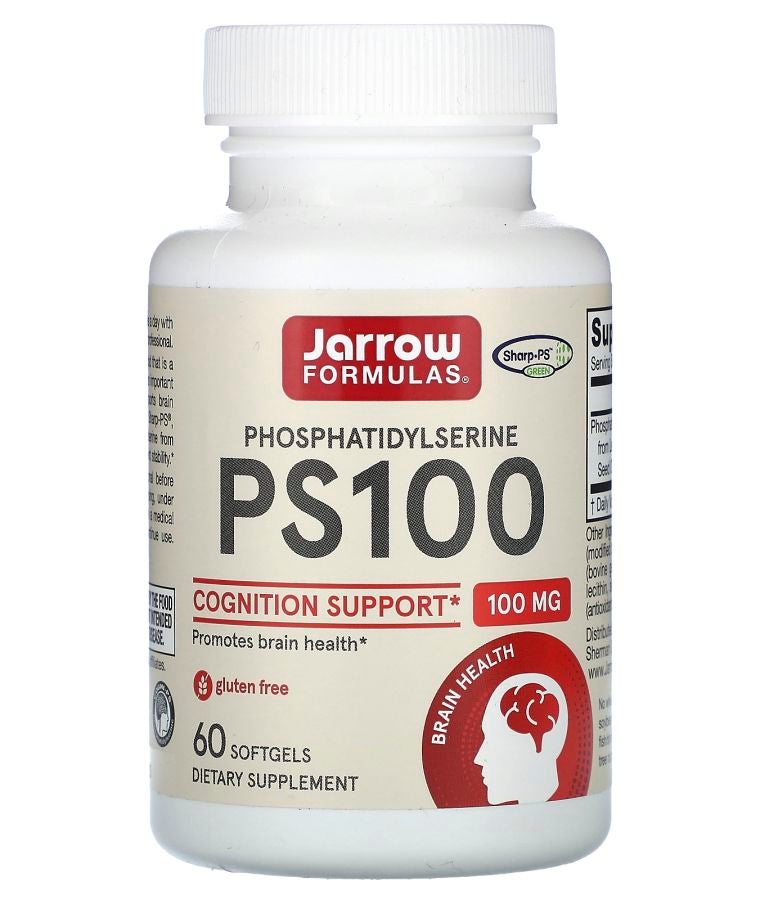 jarrow formulas PS100 Phosphatidylserine 100 mg 60 Softgels