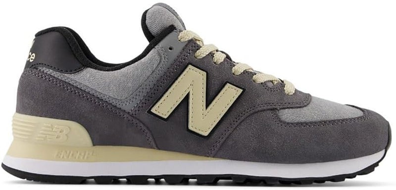 New Balance Grey Sneakers for Unisex - Image 1
