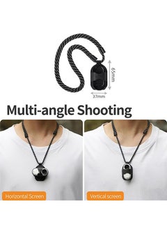 Sunnylife Magnet Pendant Compatible for Insta360 GO 3S/GO 3 Action Camera Desktop Base Stand Holder Expansion Adapter Mount Bracket Clip Clamp Magnetic Chest Mount Neck Strap Necklace Lanyard Cord POV Holder  - Image 5