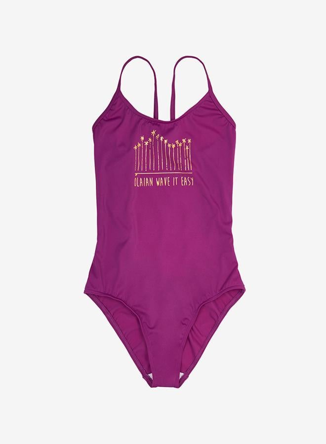 DECATHLON Girls’ surfing 1-piece swimsuit - Hiloe - Image 3