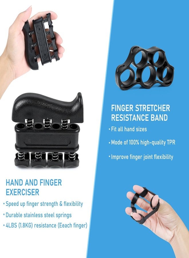STORE 2508 Store2508 Set of 5 Pcs Grip Strengthener | Forearm Training Hand Grips Strengthener Kit | Adjustable Resistance 5 to 60 Kgs - Image 4