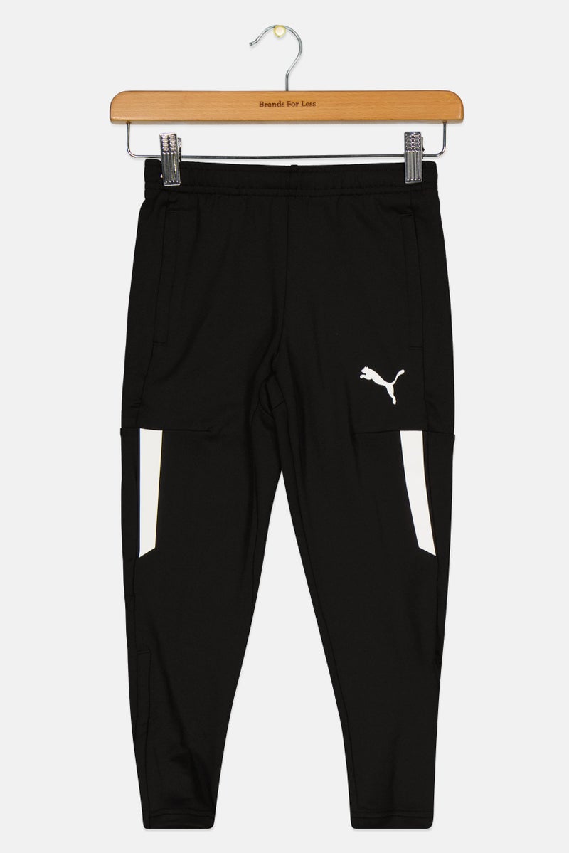 PUMA Kids Boy Regular Fit Training Joggers Pants, Black  - Image 1