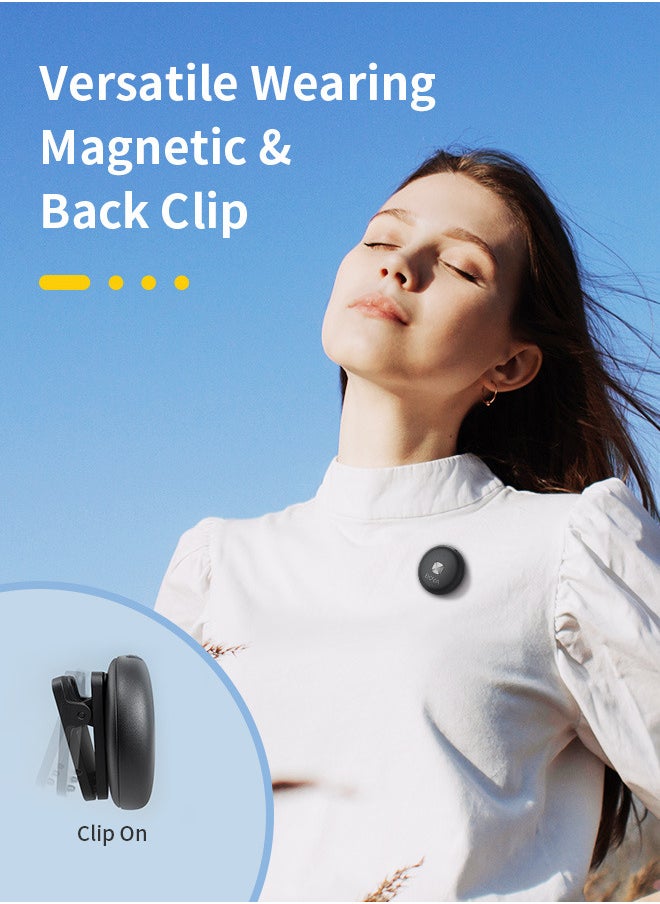 BOYA - BOYA Omic-U Wireless Lavalier Microphone for USB-C Android Smartphone, iPhone15 Series Magnetic Back Clip,15H Battery Life with Charging Case Plug Play Mini Lapel Mics for Video Recording Interview - Image 1