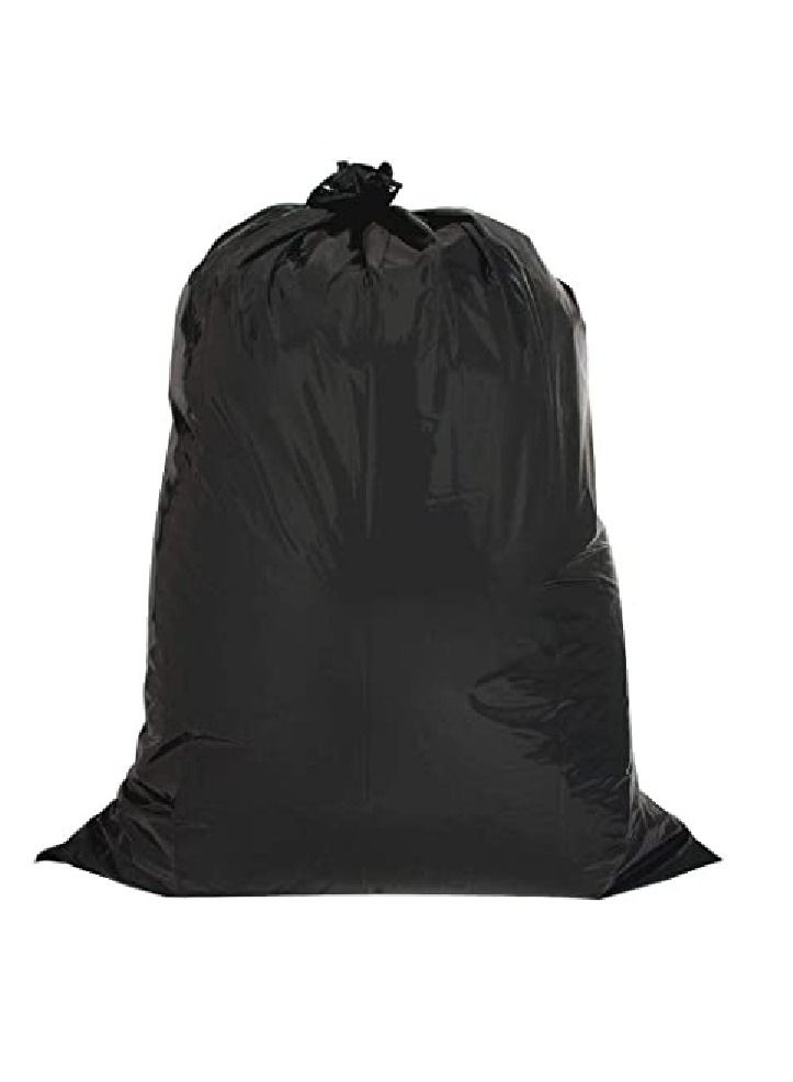 Garbage Bags 30 Pcs Packet Black - Image 2