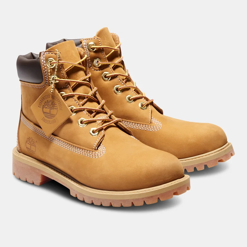 تمبرلاند أحذية أطفال فاخرة مقاومة للماء مقاس  بوصات