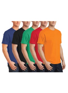 5 Pack-Navy Blue/Green/Red/Orange/Black