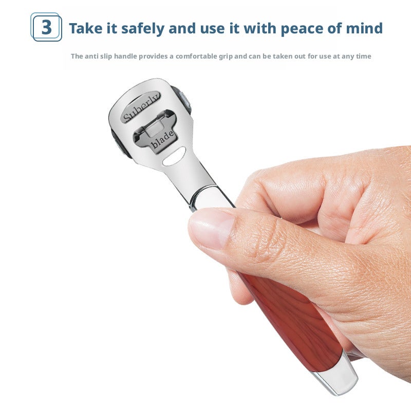 Foot Callus Remover Set, Dead Skin Removal Tool Kit with Stainless Steel Scraper and File - Image 4