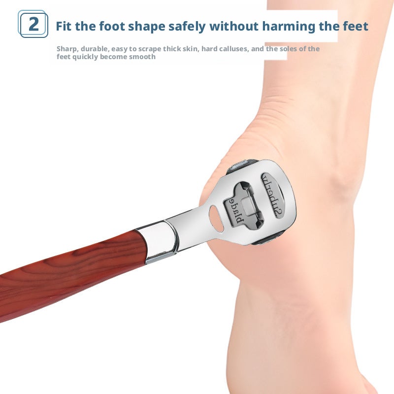 Foot Callus Remover Set, Dead Skin Removal Tool Kit with Stainless Steel Scraper and File - Image 3