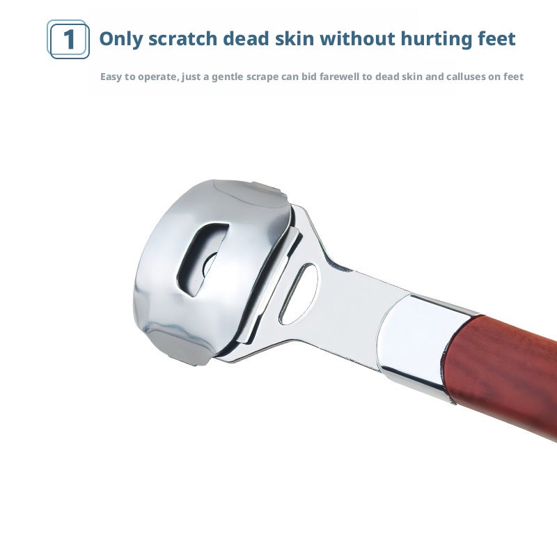 Foot Callus Remover Set, Dead Skin Removal Tool Kit with Stainless Steel Scraper and File - Image 2