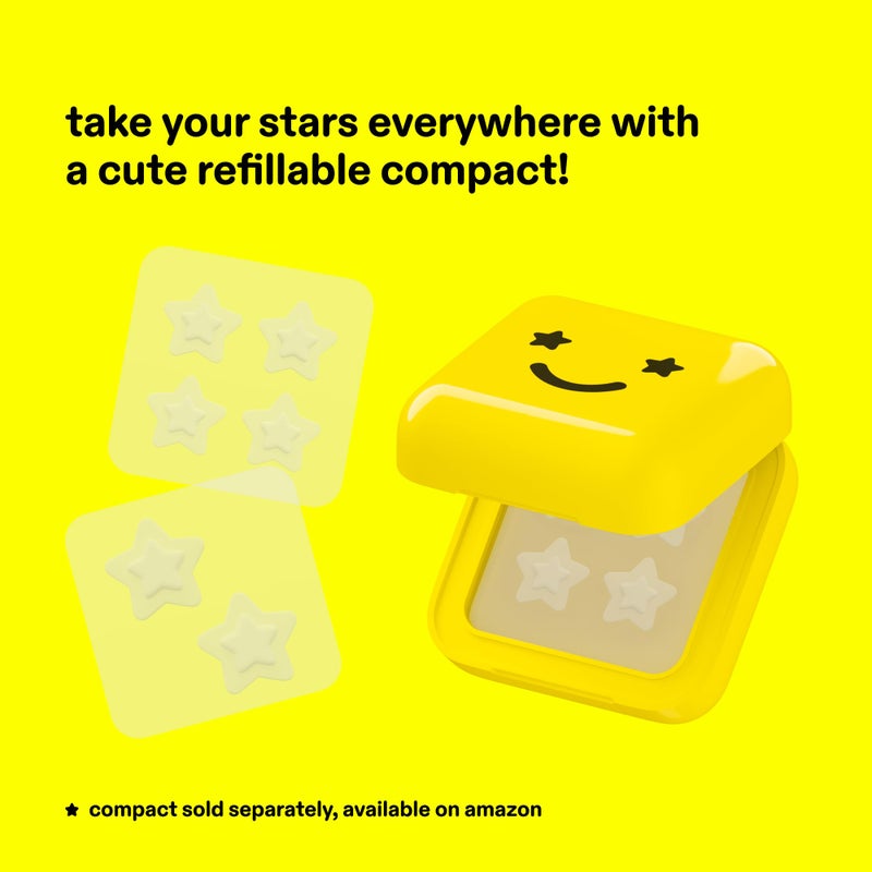 Starface World Starface Hydro-Star Clear BIG PACK, Invisible Hydrocolloid Pimple Patches, Two Sizes, Clinically Proven Spot Shrinking in 6 Hrs, Absorb Fluid, Reduce Redness, Vegan, Cruelty-Free Skincare (96 Count) - Image 5