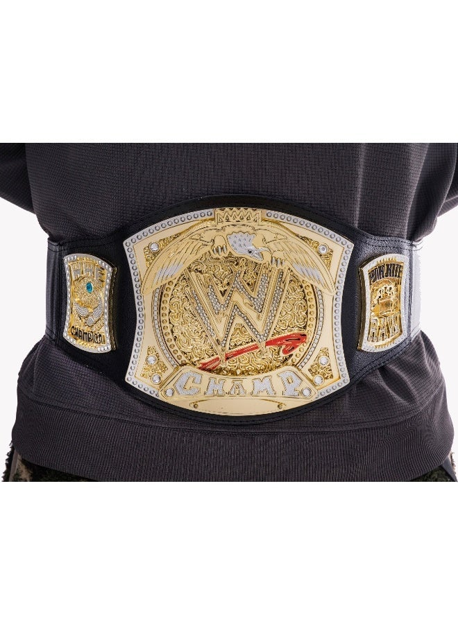 WWE Wrestling Championship Spinner Belt WWE Championship Belt Plastic Material Winner Belt For Kids – Multicolor - Image 2