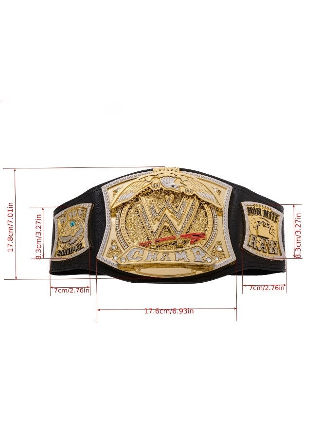 WWE Wrestling Championship Spinner Belt WWE Championship Belt Plastic Material Winner Belt For Kids – Multicolor - Image 5