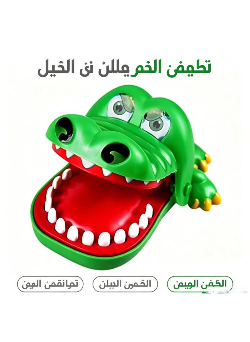 لعبة طبيب الأسنان التمساح للأطفال، لعبة عائلية تفاعلية مضحكة للحفلات - Image 1