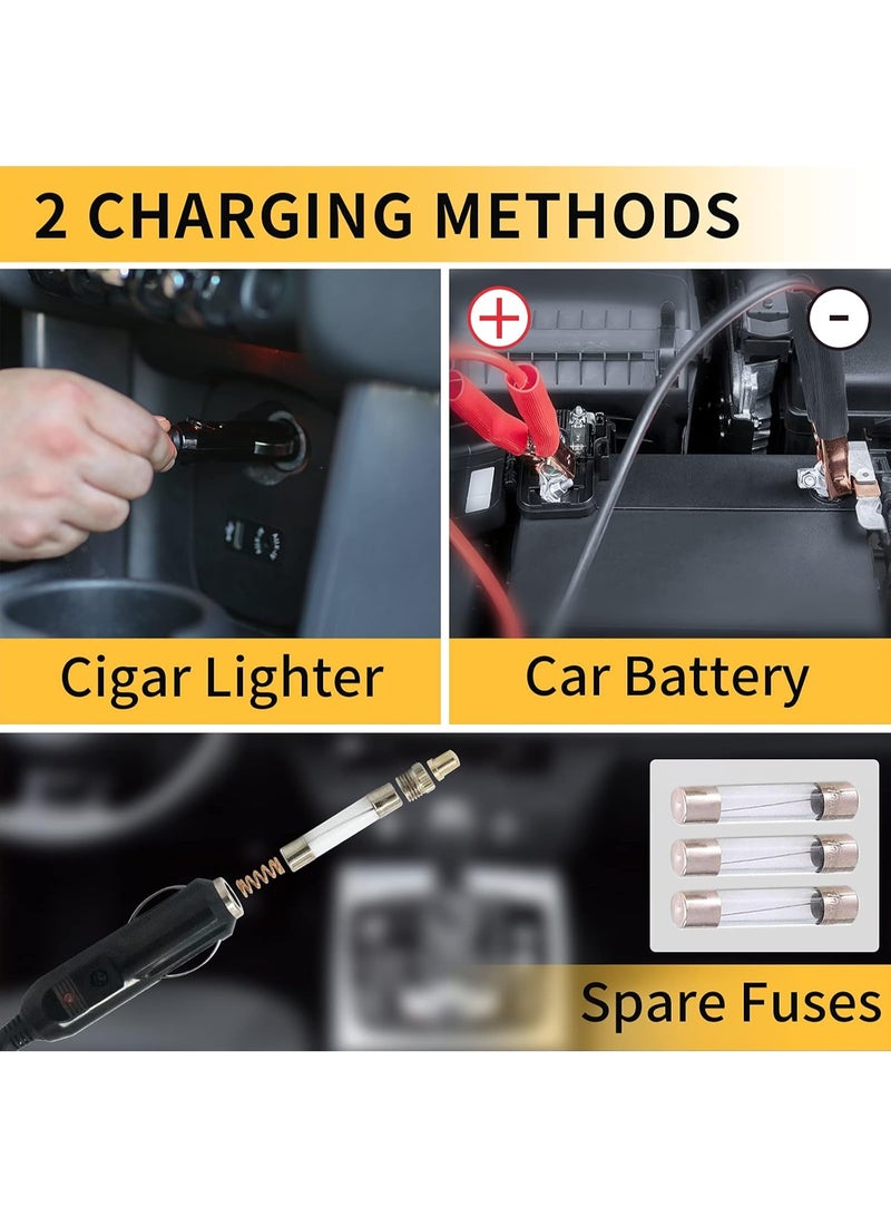 3-in-1 Electric Car Jack Kit - Automatic Scissor Jack with Electric Impact Wrench & Tire Inflator - Professional Emergency Tire Changing Kit for Cars & SUVs - Image 4