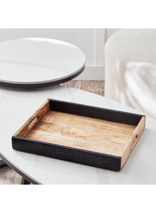 Home Box Splendid Wooden Decorative Tray 38 x 7 x 25 cm  - Image 1