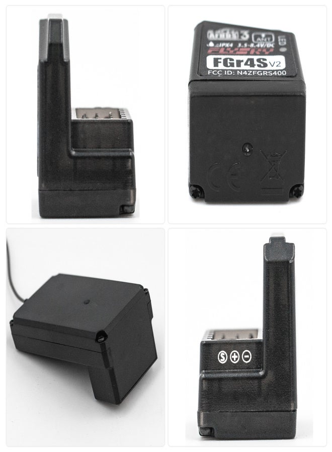 Flysky FGR4S V2 Receiver AFHDS 3 Built-in Single-Antenna Bidirectional PWM /PPM / IBUS Output Receiver for Flysky NB4 PL18 RC Transmitter - Image 3