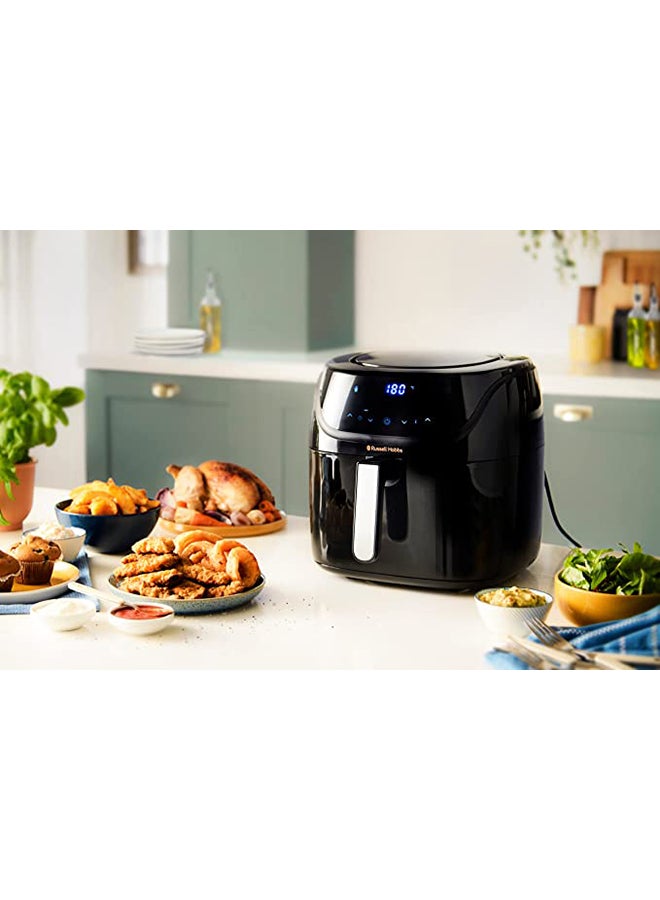 Russell Hobbs Digital Air Fryer XL ,10 Pre-set Cooking Functions, Dishwasher Safe 8.0 L 1800.0 W 27170 Black - Image 2