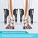 Hocafer Left Ankle Brace for Women Men Ankle Support Sprained Ankle Brace for AchillesTendonSprainInjury RecoveryAnkle Support Brace for Running Basketball Football BlackLLeft - Image 4