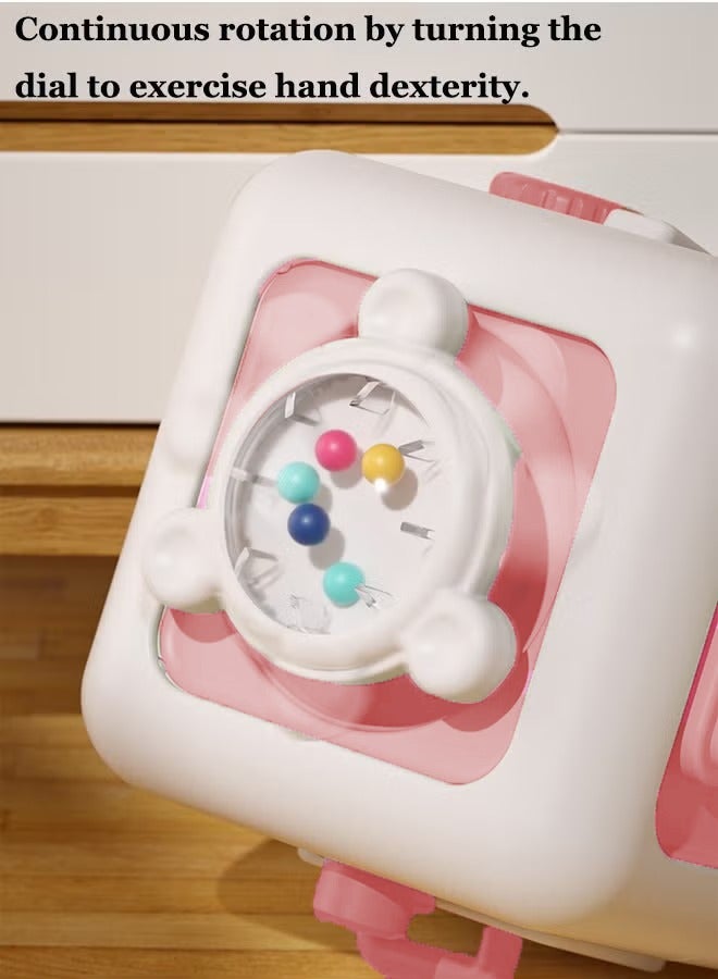 Children's Rubik's Cube Busy Ball Toy Rubik's Cube Busy Ball Montessori Early Education Baby Intelligence Training Hexahedron Busy Box ﻿Suitable for infants aged 6-24 months - Image 5