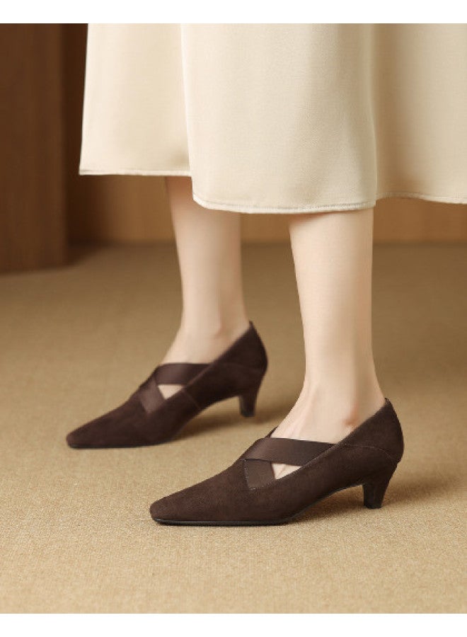 Goldlion Sheep Lining And Insole Commuter Shoes Women 26 New Women's Shoes Comfortable And Versatile Fashion Flats Women - Image 1