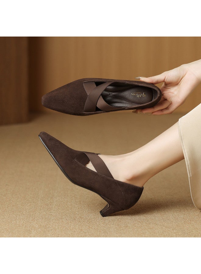 Goldlion Sheep Lining And Insole Commuter Shoes Women 26 New Women's Shoes Comfortable And Versatile Fashion Flats Women - Image 4
