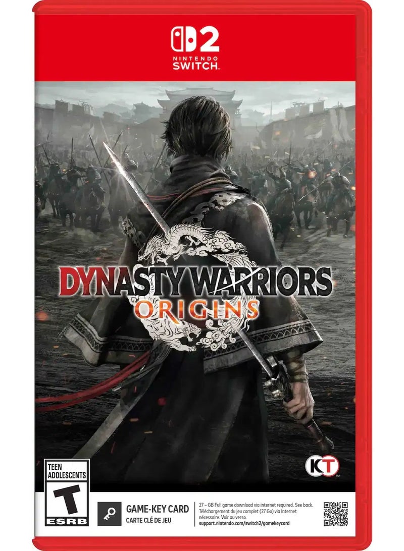 كوي تيكمو Dynasty Warriors: Origins - 2 [GAME-KEY CARD] - nintendo_switch - Image 1