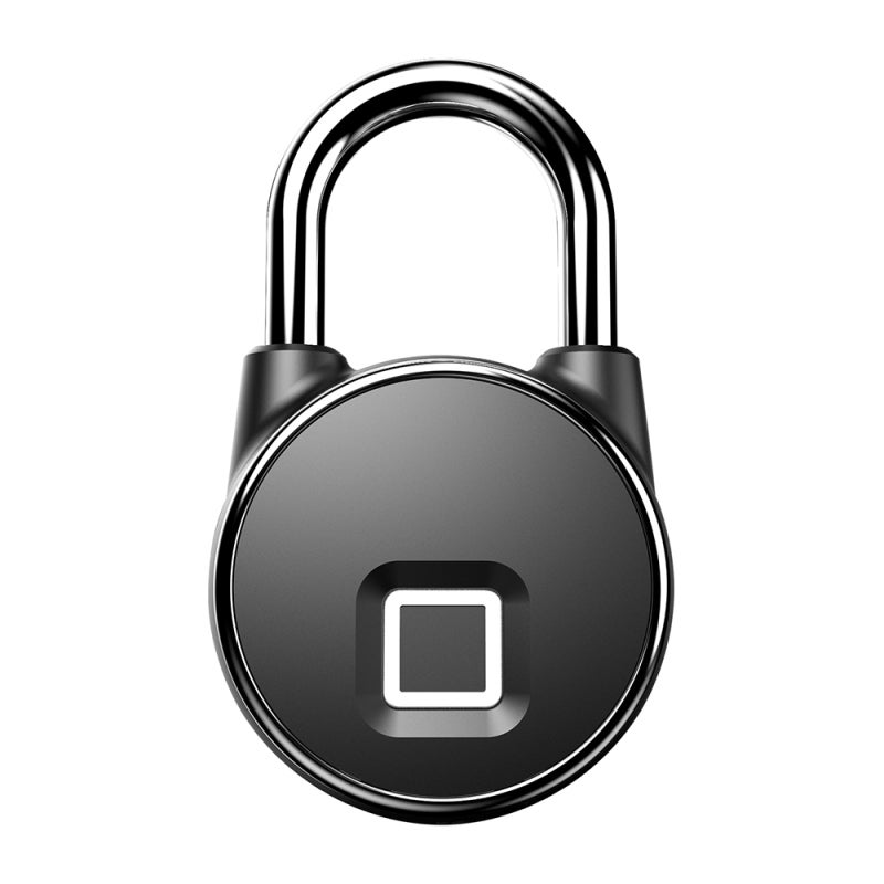Anytek P22+ Fingerprint Padlock Thumbprint Bluetooth 4.1 IOS Andriod App connect IP66 Waterproof 40 Sets Fingerprints with USB Rechargeable Led light for Pick-up trucks Bicycle Motorcycle warehouse Garages House Door - Image 1