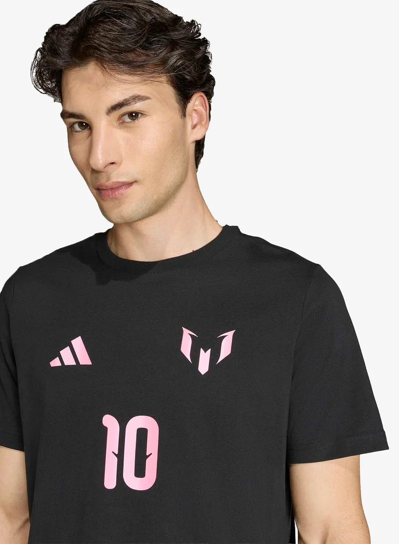 Adidas  Messi N&N Graphic T-Sirt for Men | Best Price UAE