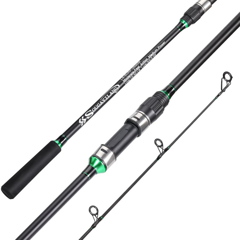 Sougayilang Sougayilang Surf Rod Carbon Fiber 3-sections Surf Spinning Fishing Rod Saltwater Travel Carp Fishing Rod (2.7/3.0/3.3/3.6M)-LS2.7 - Image 2