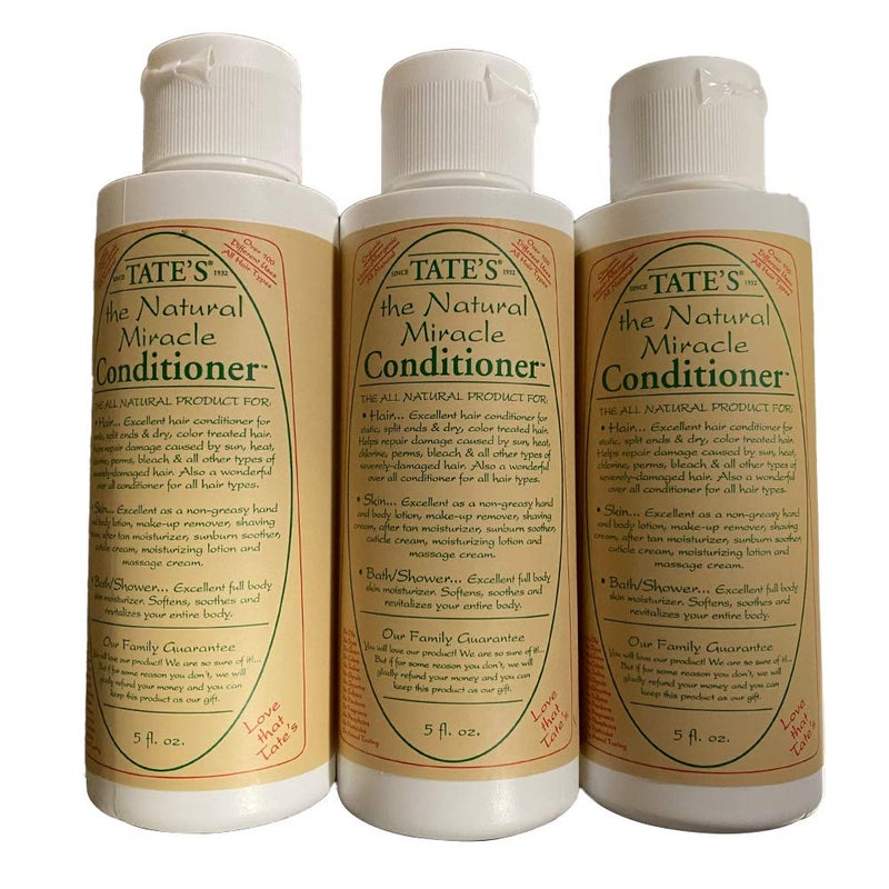 Tate's The Natural Miracle Natural Miracle Conditioner - 5 fl oz (Pack of 3) - Image 5