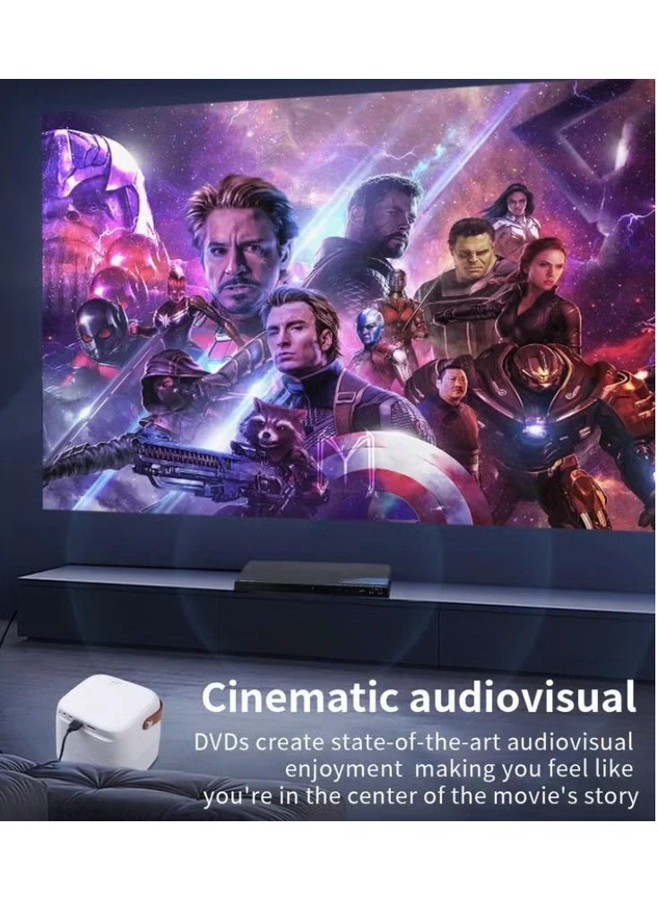 Umiio Umiio Q2 Android HDMI Video Projector 5G WiFi Bluetooth 5M Projection Distance FHD Resolution Portable Outdoor Movie Projector  - Image 5