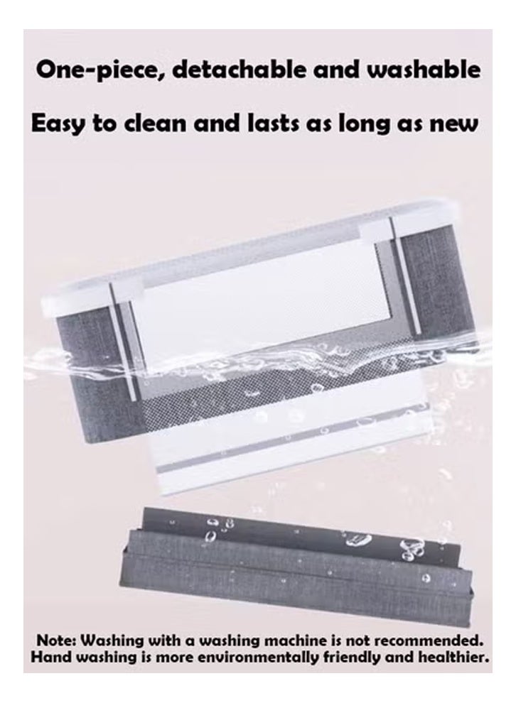 إن كي أكس سرير أطفال محمول وقابل للطي مع ارتفاع قابل للتعديل - سرير مهد أطفال من الفولاذ عالي الكربون مع ناموسية وتصميم مضاد للانسكاب - Image 4