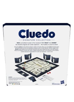 CLUEDO Hasbro Gaming Clue Signature Collection – Premium Board Game for 2-6 Players | Classic Mystery & Deduction Game for Ages 8+ | Collector's Edition Strategy Game  - Image 5