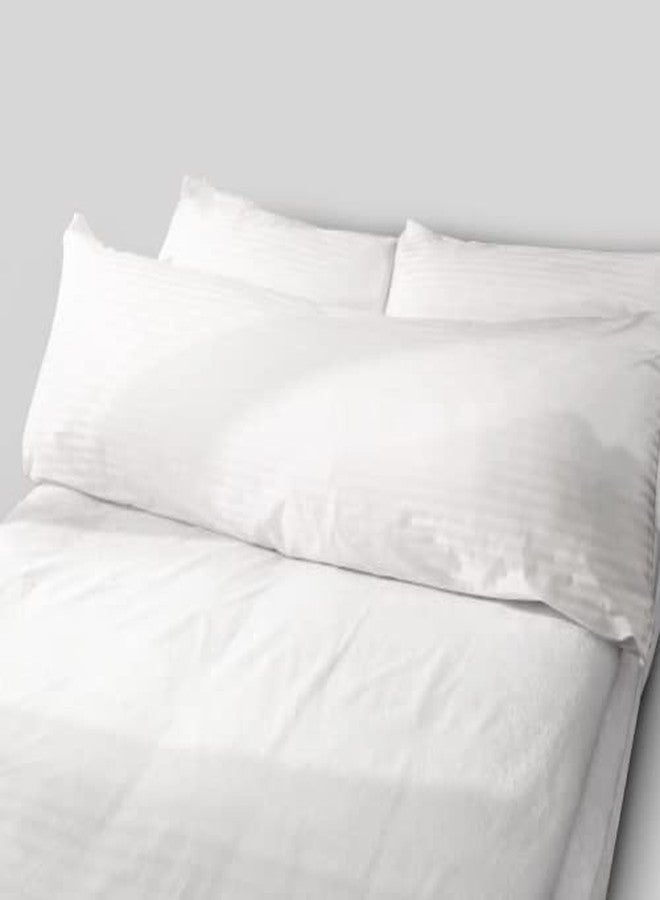 FeelAtHome واقي وسادة من القطن الخالص من فيل آت هوم، مزود بسحاب، مقاوم للماء، مقاس 20 × 54 بوصة (وسادة للجسم، مفردة) - غطاء وسادة صامت - واقيات وسائد بسحاب - Image 1