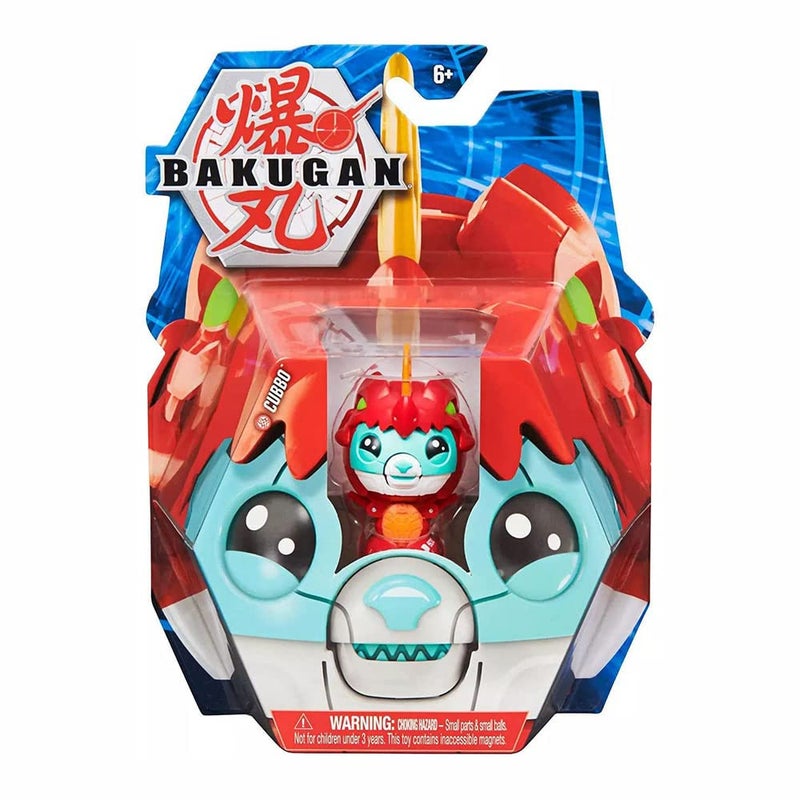 Bakugan 2021 Pyrus Cosplay Drago Cubbo 2-inch Core Collectible Figure and Trading Cards - Image 1