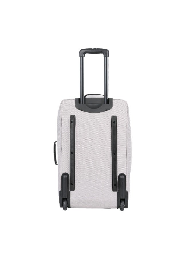 Tom Cruiser Grand Tour Medium Trolley Bag -24 Inch, Anti-Theft Double Zipper & Smooth Wheels, 2-Year Warranty - Light Grey - Image 3