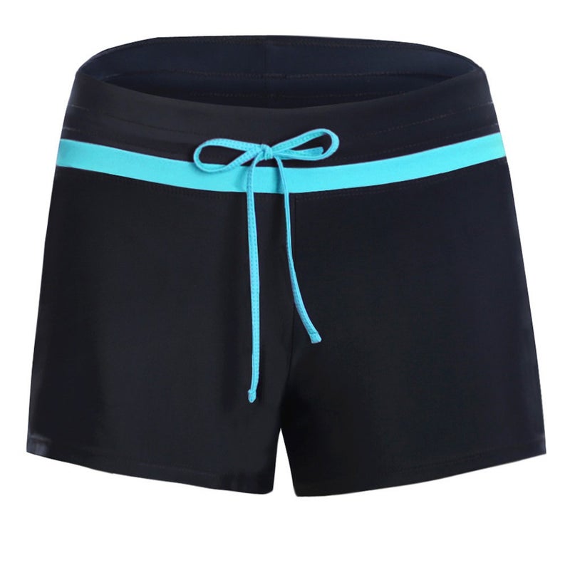 2021 New Summer Swimming Trunks Men'S And Women'S Low Waist Lace-Up Plus Size Boxers New Yoga Fitness Swimming Trunks - Image 2