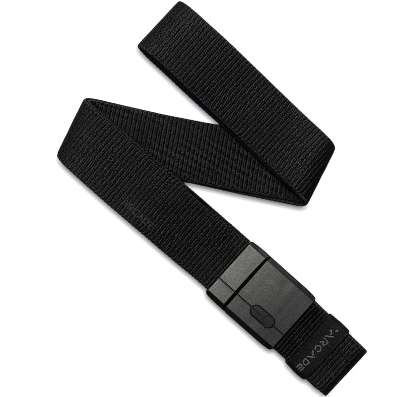 Arcade Belts Adventure Mag Aero Unisex Belt: Heavy Duty Stretch, Metal Free Buckle, Black - Image 1