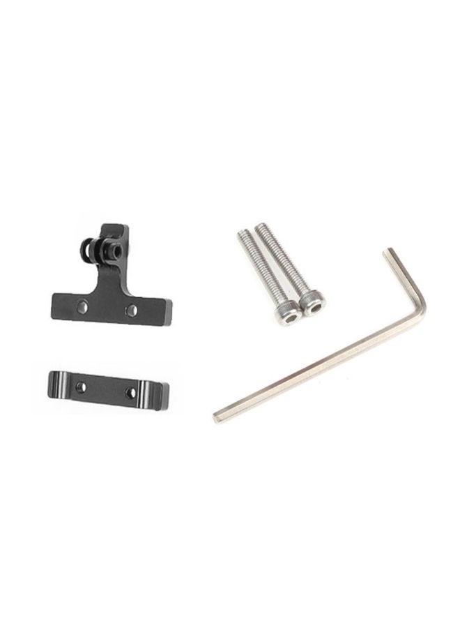 نيبمينينت حامل كاميرا يُثبَّت على سَرْج الدراجة أسود/فضي - Image 3