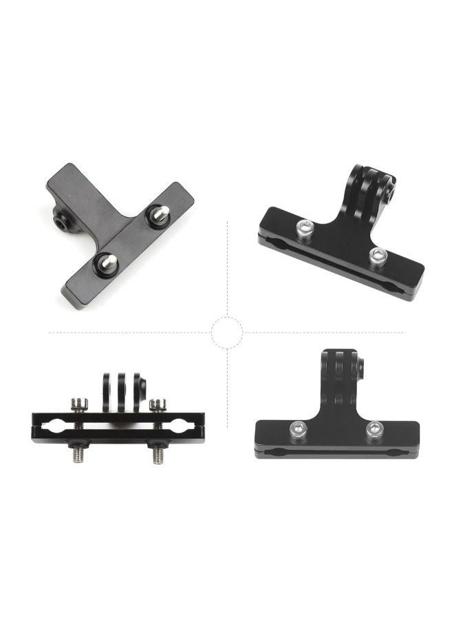 نيبمينينت حامل كاميرا يُثبَّت على سَرْج الدراجة أسود/فضي - Image 2