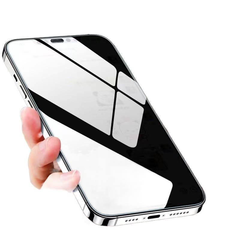 MS Glass Phone Case for iPhone 17 / 17 Air / 17 Pro / 17 Pro Max with Privacy Protection and Full Screen Coverage plus Anti-Blue Light plus High Definition in Clear - Image 2