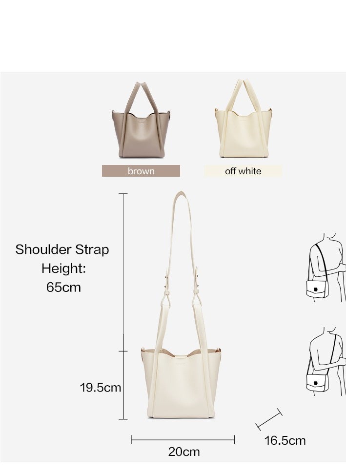 Bostanten Ilona Women's Shoulder Bag - Elegant, Stylish & Durable Handbag for Ladies / White - pzsku/Z1804D7F4C7AD89FC5A2CZ/45/_/1740856702/71bf8ba0-3d65-4053-8e46-b3bfb3388100