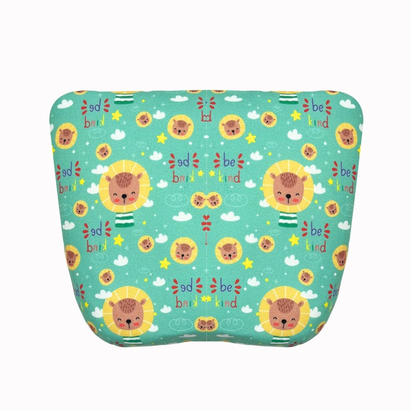 NEW COMERS® Memory Foam Infant Baby Pillow with Washable Cover, Soft & Light Weight Kids Pillow for Neck Support Preventing Head for Flat Head Syndrome Ideal for Newborn 0-12 Age -(28 x 20 x 3 cm)-271 - Image 2