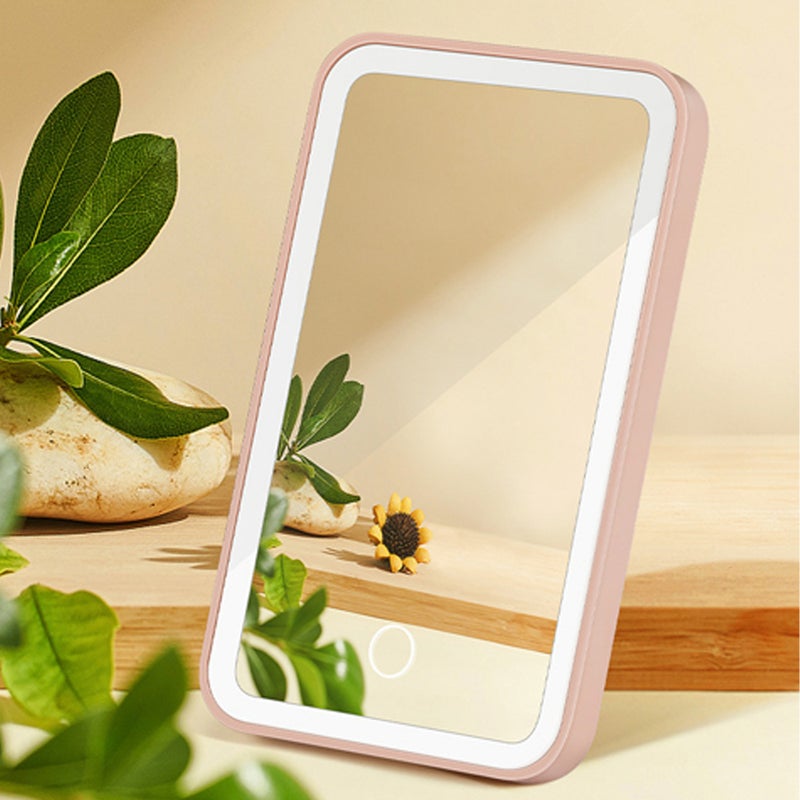 Car Visor Vanity Makeup Mirror with LED Lights 3 Modes Dimmable Touchscreen Clip On 360° Adjustable for Truck SUV Rear View Mirror Travel Home Office Desk - Image 5