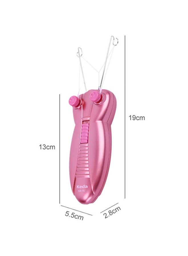 Electric Facial Threading Hair Remover, USB Rechargeable Cotton Thread Epilator, Portable Face & Body Hair Removal Tool for Women - Image 2