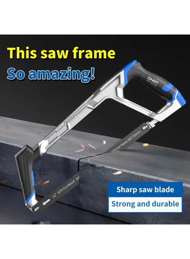 Aluminum Frame Pocket Hand Saw For Wood Metal Plastic PVC Pipe Cutting - Image 4