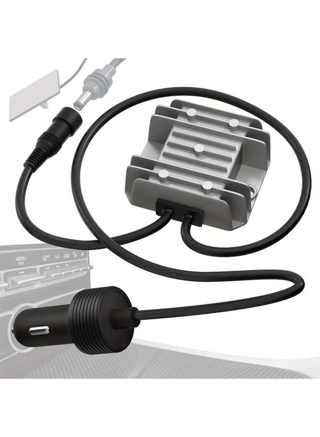 Starlink Mini Car Charger Adapter 10V 28V To 30V Boost Converter With Secure Clip 1pc - Image 1