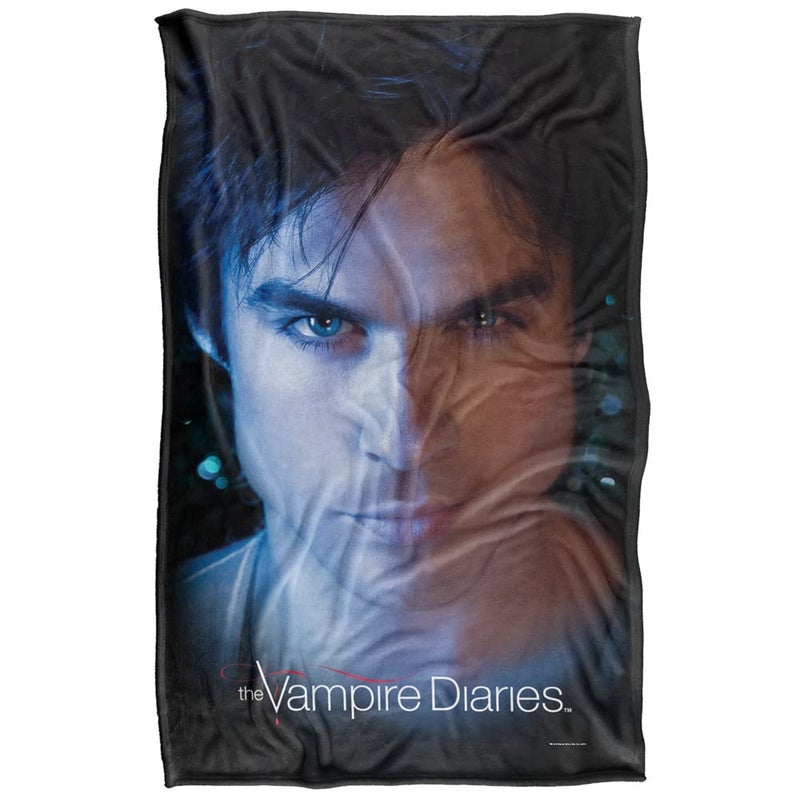 LOGOVISION Vampire Diaries Damon Eyes Silky Touch Super Soft Throw Blanket 36" x 58",Damon Eyes - Image 2